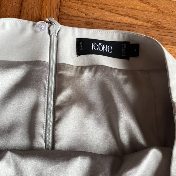 Icône Simons grey knee lenght pencil skirt - Picture 2 of 6